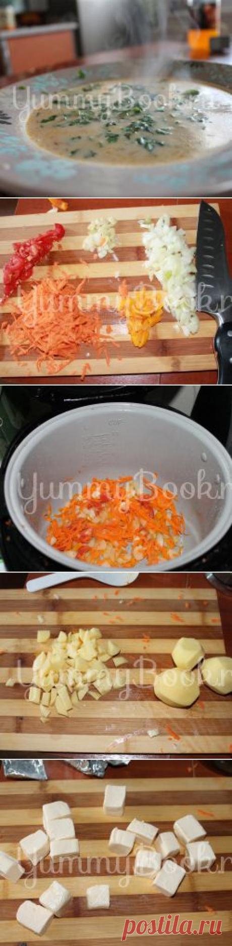 Сырный супчик в мультиварке - пошаговый рецепт с фото