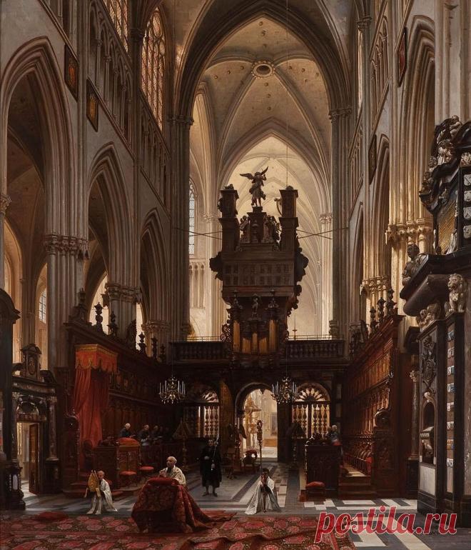 Художник Жюль Виктор Жениссон (Victor-Jules Génisson, 1805-1860).
