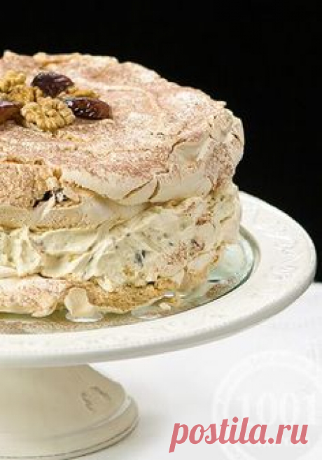Торт Дакуаз на миндальной муке - Праздничные торты 1001 ЕДА