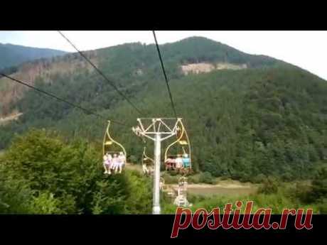 Межгорье. Гора "Маковица". Канатная дорога.