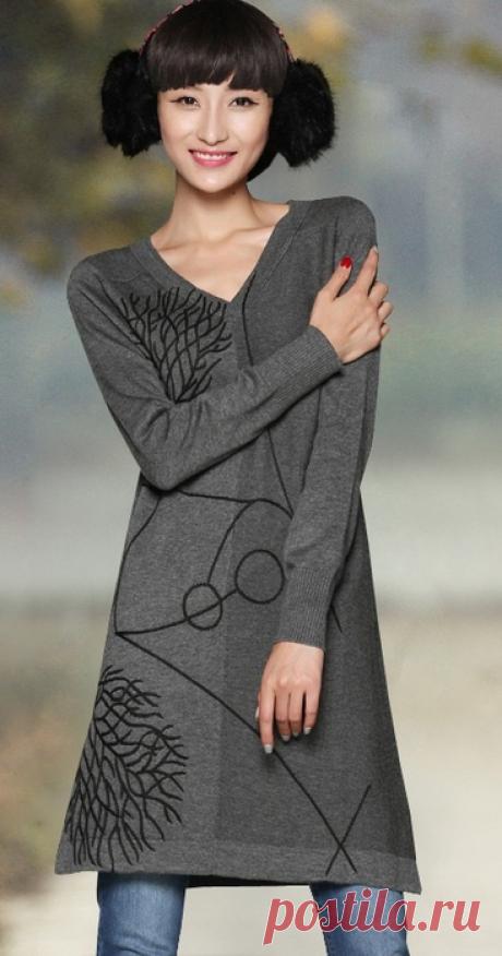 Аппликации и вышивка одежды в китайском исполнении