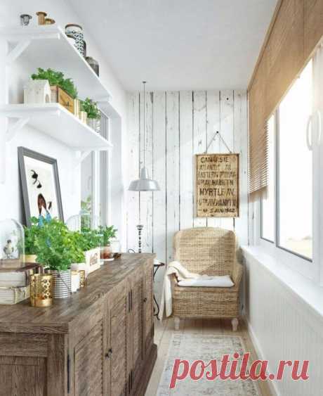 Идеи для стильной лоджии — Сделай сам, идеи для творчества - DIY Ideas