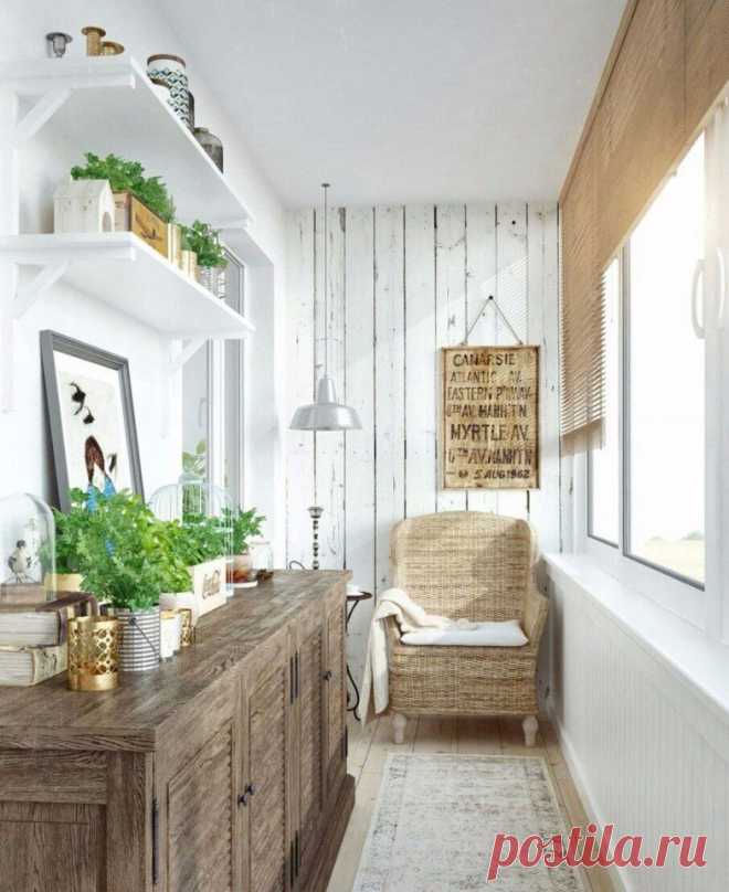 Идеи для стильной лоджии — Сделай сам, идеи для творчества - DIY Ideas