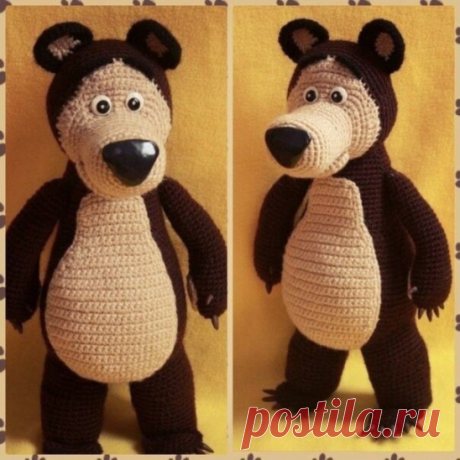 МЕДВЕДЬ ИЗ МУЛЬТФИЛЬМА &quot;МАША И МЕДВЕДЬ&quot;.