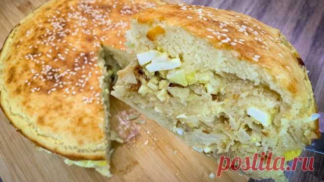 Заливной пирог с капустой В капустный сезон, предлагаю испечь вкусный пирог.Рецепт:Для начинки:Капуста белокочанная - 500 г.Яйцо варёное - 4 шт.Соль - по вкусуСахар - по вкусуМолоко - 4 ст.лМасло растительное - 40 мл.Для теста:Мука - 2 стаканаКефир - 2 стаканаМасло растительное - 30 мл.Разрыхлитель - 1 пакетикСоль...