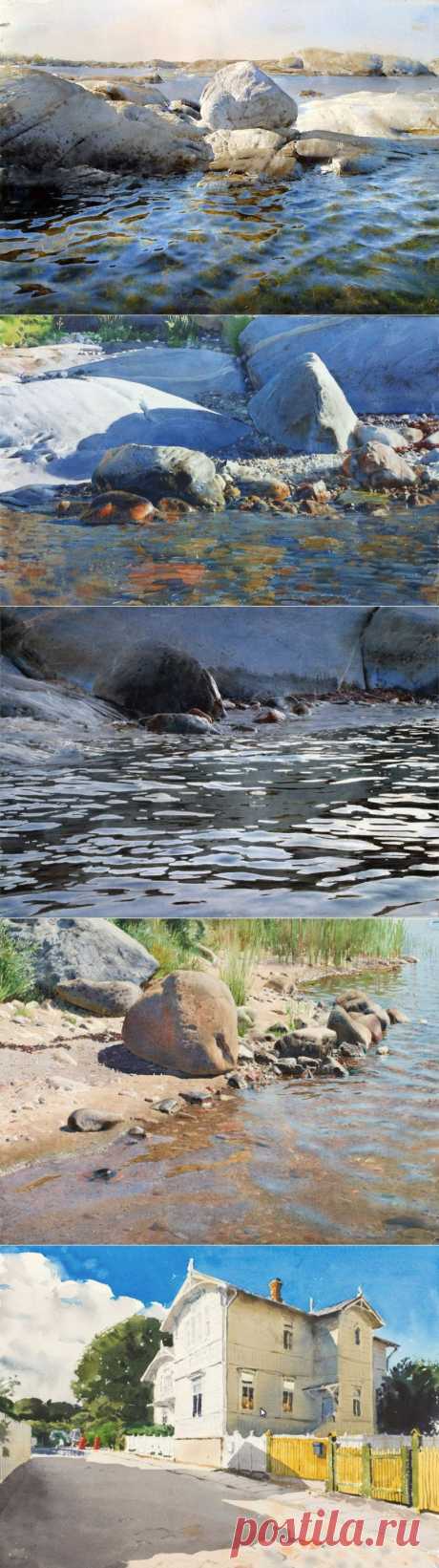 Stanislaw Zoladz. Гиперреализм. Вода акварелью | Usenkomaxim.ru