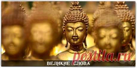 Побеждай гнев при помощи спокойствия, побеждай зло при помощи добра... Побеждай бедность при помощи щедрости, побеждай ложь при помощи истины.