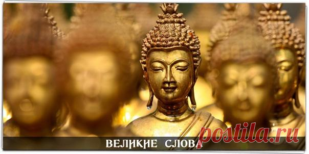 Побеждай гнев при помощи спокойствия, побеждай зло при помощи добра... Побеждай бедность при помощи щедрости, побеждай ложь при помощи истины.