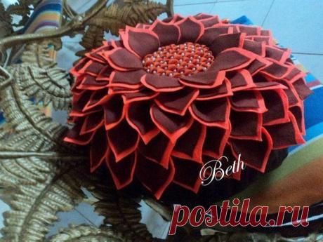 Шьем красивую подушку