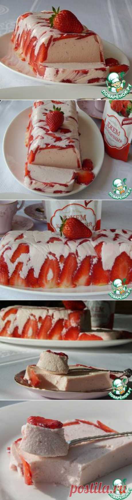 Клубничный террин - кулинарный рецепт