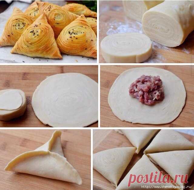 Узбекская слоеная САМСА!