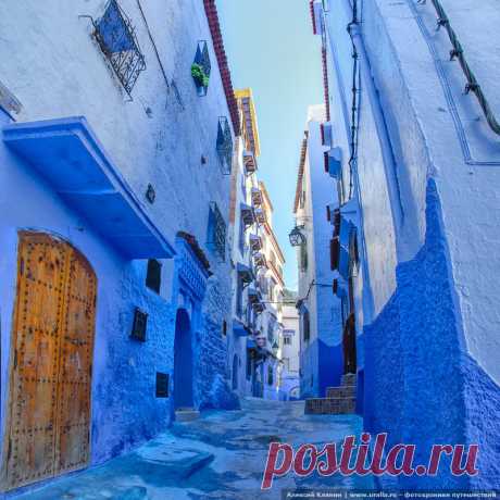 Голубой город Шефшауен (Chefchaouen) в Марокко