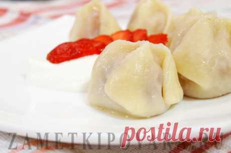 Вареники с клубникой | Простые кулинарные рецепты с фотографиями