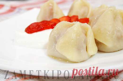 Вареники с клубникой | Простые кулинарные рецепты с фотографиями
