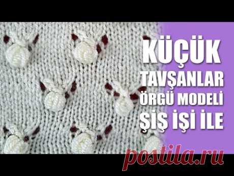KÜÇÜK TAVŞANLAR Örgü Modeli - Şiş İşi İle Örgü Modelleri