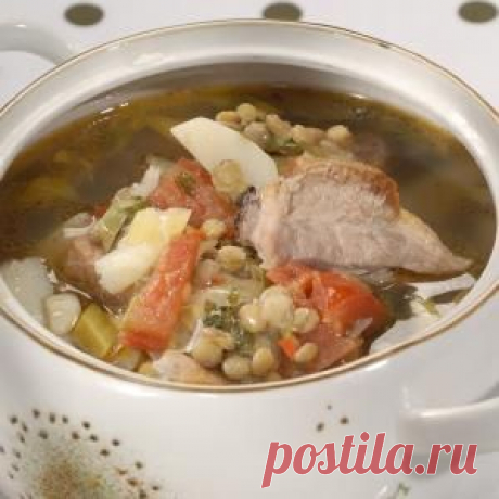 Cуп из чечевицы со свиными ребрышками - Еда - msn
