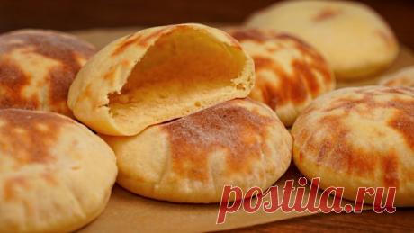 Необычные лепешки-"кармашки" (просто и вкусно) + видео