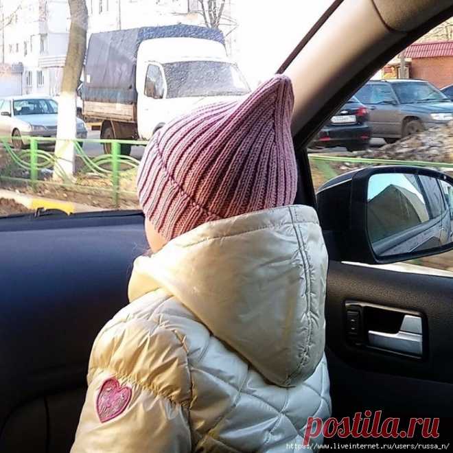 Шапочка «озорная макушка» с описанием — БУДЬ В ТЕМЕ