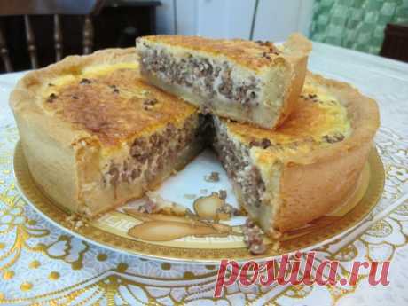 Заливной мясной пирог &quot;Киш ЛОРЕН&quot;