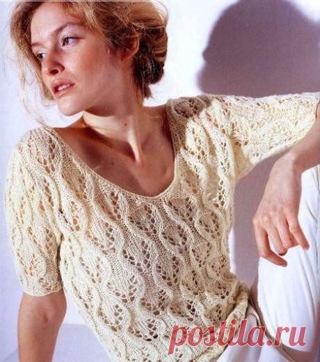 Ажурный узор из японского журнала | Ажурные Узоры