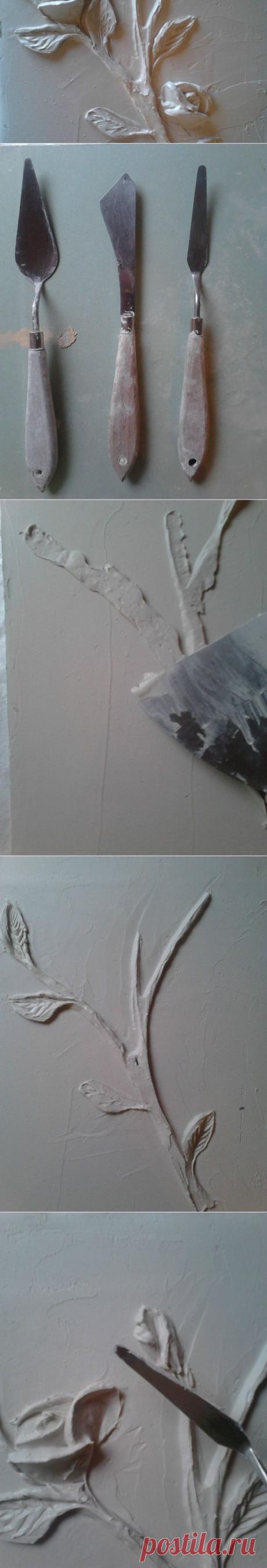 Барельеф, декор на стенах | Мастер-классы по рукоделию