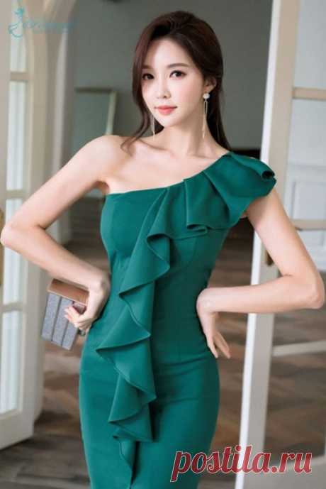 Элегантные платья с воланами. Подборка идей и выкройки