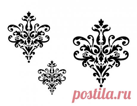 Узоры и орнаменты трафареты для детей. Распечатайте шаблоны бесплатно.