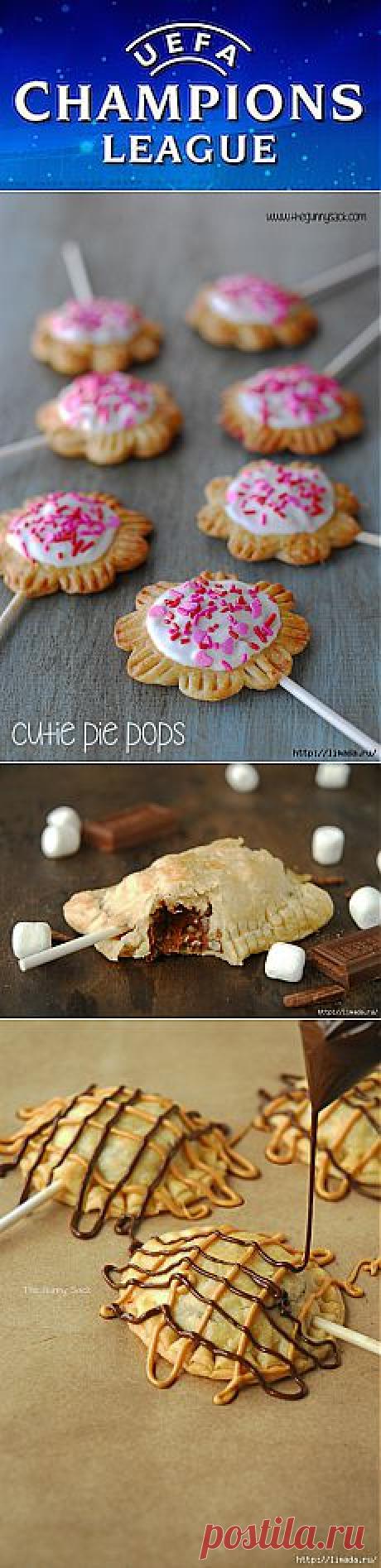 праздничное печенье из слоеного теста