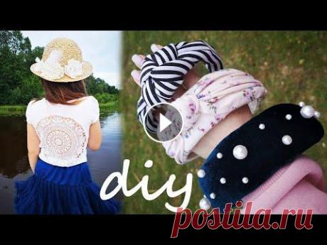 Ободки для волос с узлом.Тренд 2020 DİY Ободки своими руками.Headband. В этом видео поделюсь с вами как сделать ободки с узлом для волос своими руками,также я покажу как преобразить скучную футболку и еще сделаем с вами р...