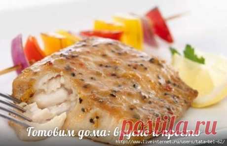 Вкусная и полезная рыбка - Минтай в соусе!