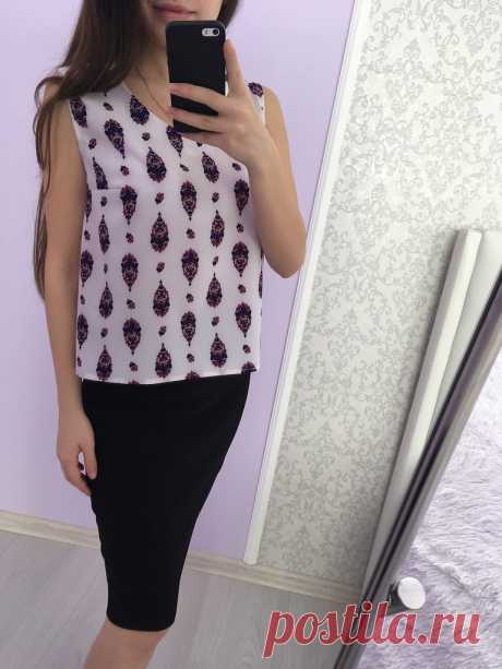 #от_подписчиков@sewing_school
#похвастушки@sewing_school

Легкая летняя блуза готова