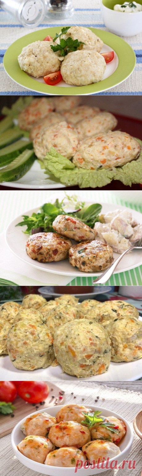 10 рецептов очень сочных куриных котлет на пару