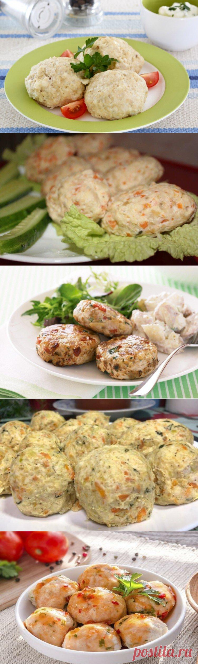10 рецептов очень сочных куриных котлет на пару