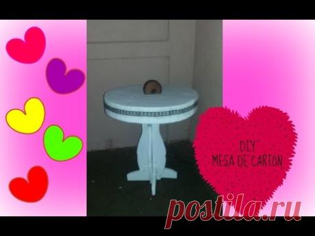 ♡♡♡MESA DE CARTÓN/MUEBLES DE CARTÓN♡♡♡