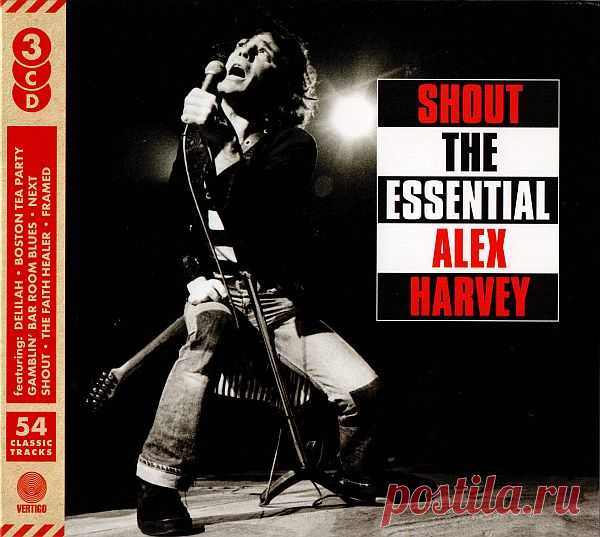 Alex Harvey - Shout: The Essential (3CD) (2018) FLAC Великий шотландский шоумэн и пересмешник рока Алекс Харви достиг своего самого большого успеха в Sensational Alex Harvey Band. Но до неё были и другие группы, например, Alex Harvey Big Soul Band — да, чувак определённо любил вставлять «Alex Harvey» в названия своих групп. Именно поэтому его