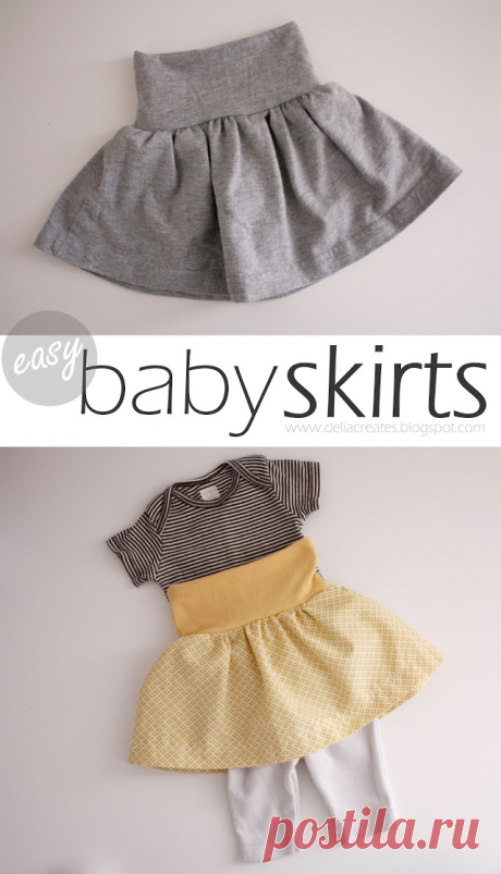 Nesting: Easy Baby Skirts