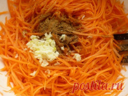 Морковь по-корейски