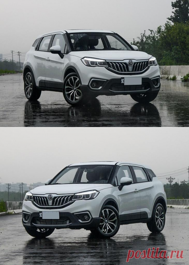 Brilliance V3 2017 – кроссовер обновился для Китая