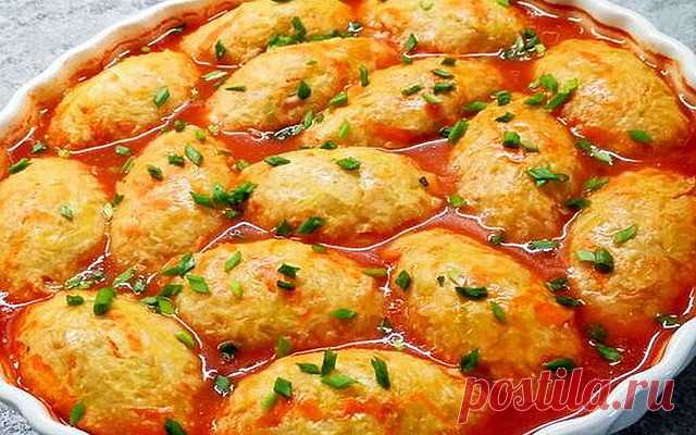 Вкусные Ленивые голубцы в духовке