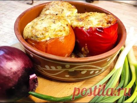 Овощи фаршированные мясом, мой  любимый рецепт