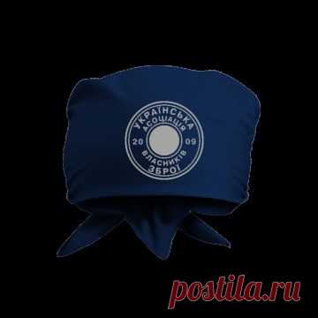 Бандана синя / Магазин Всеукраїнської громадської організації «Українська асоціація власників зброї»