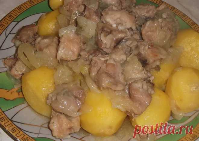 Гузки индейки с картошкой в луковом соку - пошаговый рецепт с фото. Автор рецепта Алла Кочетова (Максимец)☻☻☻ 🌱🌳 . - Cookpad
