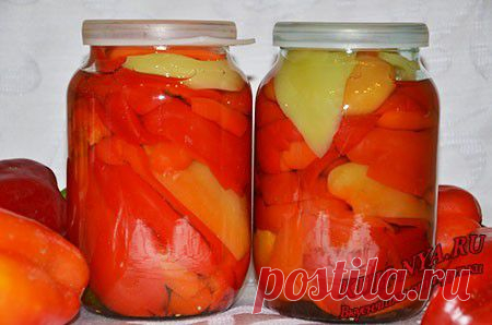 Маринованный сладкий перец на зиму - Простые рецепты Овкусе.ру