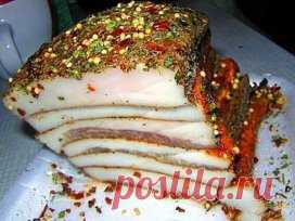 МАРИНОВАННОЕ Сало