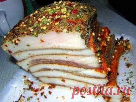 МАРИНОВАННОЕ Сало
