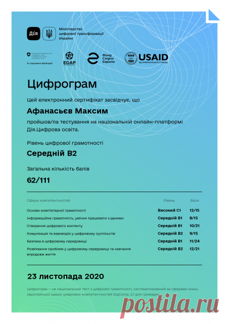 Дія. Цифрова Освіта
