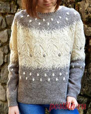 COSMINA SWEATER дизайн Валентины Богдановой