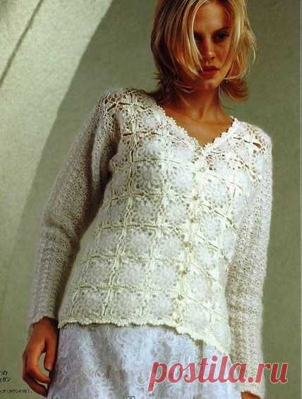 CROCHET JACKET. CROCHET JACKET. FREE DIAGRAM.
