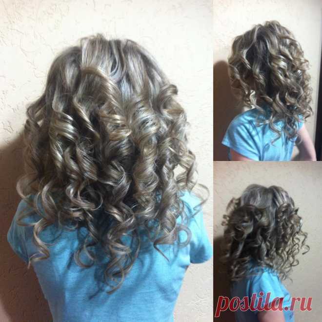 Причёска локоны для девочки