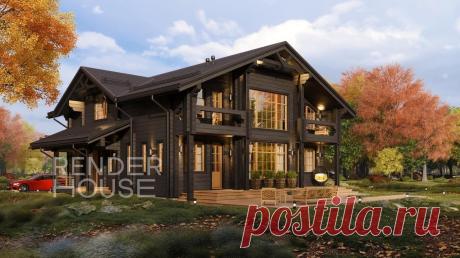 Проект дома в Кижах — цена строительства под ключ в Москве и Подмосковье